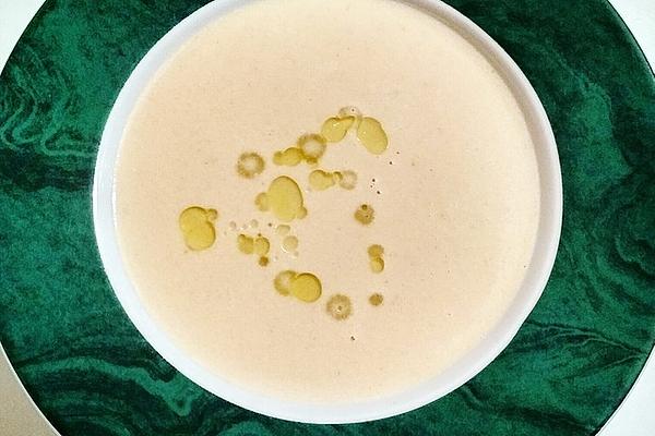 Fine Parmesan Soup with Truffle Oil