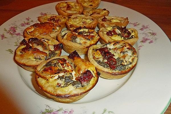 Finger Food Quiches in 2 Variations