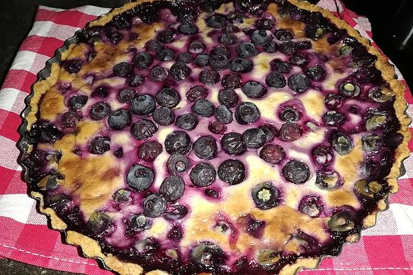 Finnish Blueberry Tart