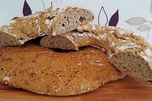 Finnish Rye Bread with Hole
