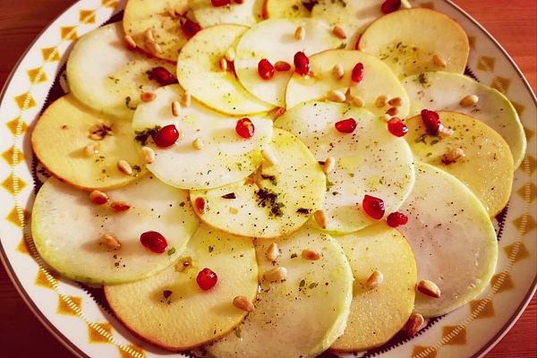 Firebird`s Kohlrabi – Apple – Salad