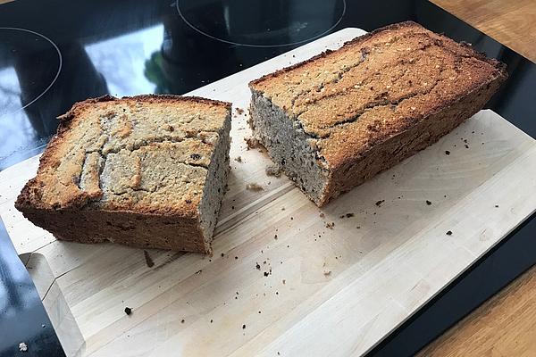 Fitness Banana Bread with Lot Of Protein for Athletes