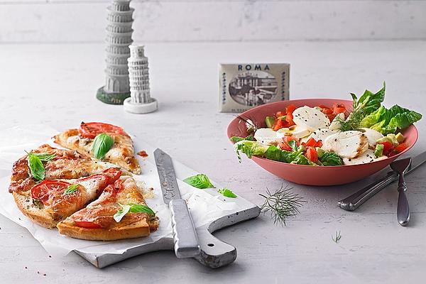 Flatbread Pizza `Caprese`