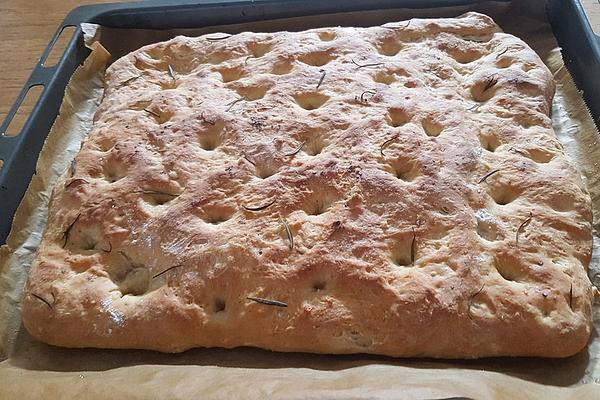 Focaccia with Biga