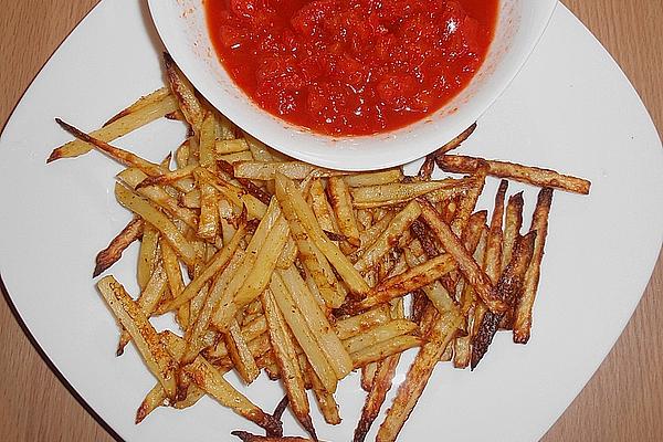 French Fries with Hot Dip