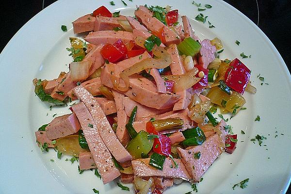 French Sausage Salad