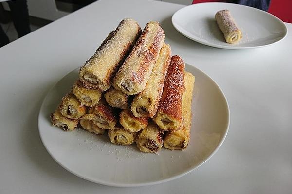French Toast Chocolate Rolls