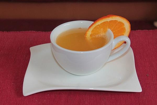 Fresh Ginger – Orange Tea