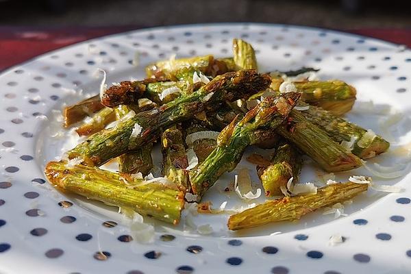 Fried Green Asparagus