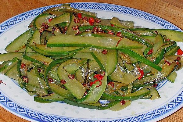 Fried Hot Cucumber