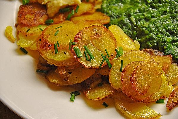 Fried Potatoes – Soft on Inside, Very Crispy on Outside
