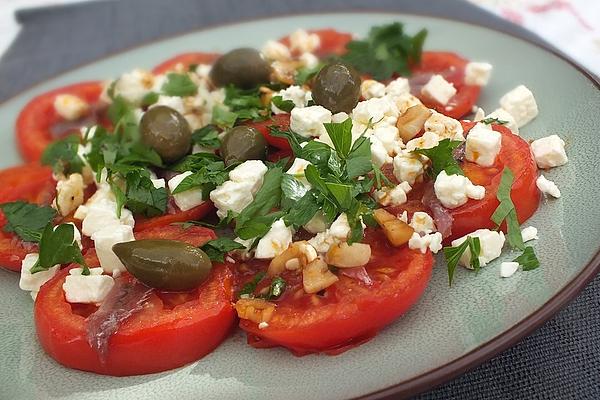 Fried Tomatoes with Capers
