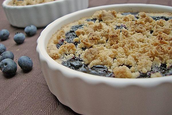 Fruity Blueberry Tart with Cinnamon and Coconut Sprinkles