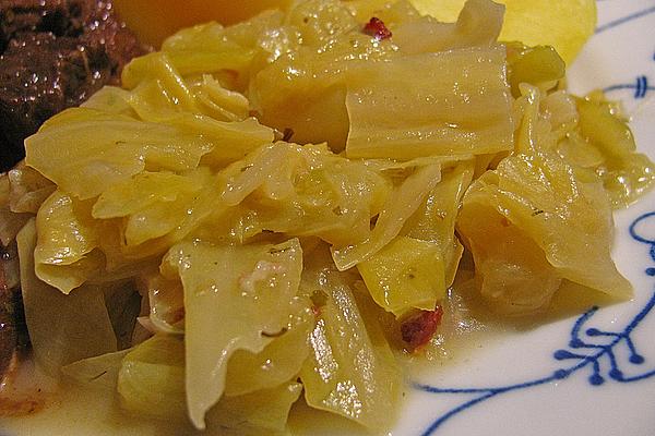 Garden-loving, Refined Stewed Cabbage Made from Fresh White Cabbage