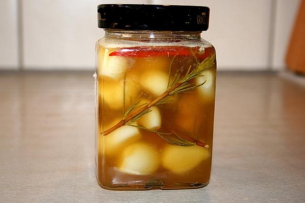 Garlic Pickled in Honey