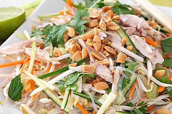 Glass Noodle Salad with Chicken