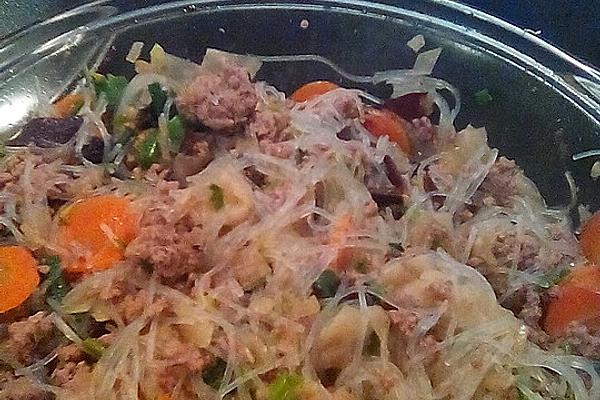 Glass Noodles with Minced Meat