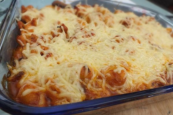 Gnocchi Casserole with Shredded Meat