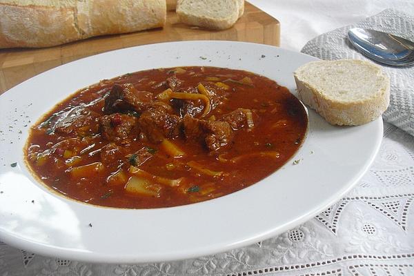 Goulash Soup Budapest Style