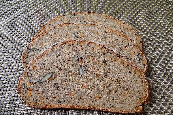 Grainy Spelled and Carrot Bread