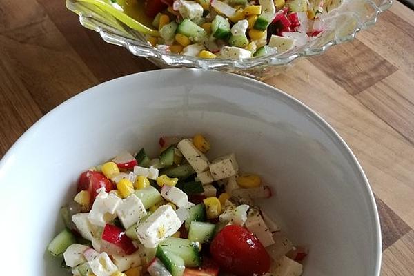 Greek Corn Salad