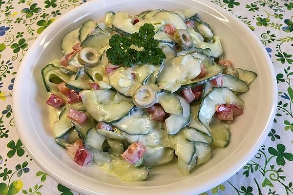 Greek Style Cucumber Salad