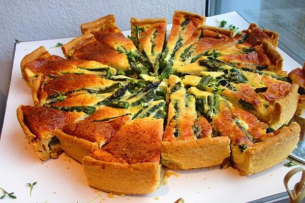 Green Asparagus Quiche