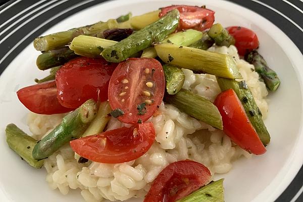 Green Asparagus Risotto