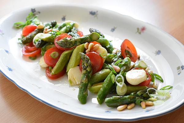 Green Asparagus Salad with Balsamic Vinaigrette