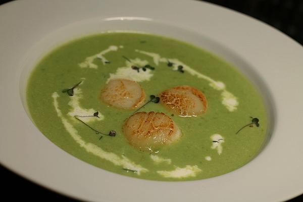 Green Curry Pea Soup