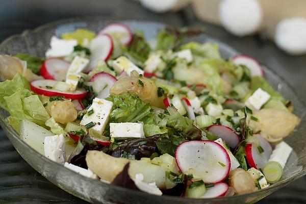 Green Salad with Asparagus