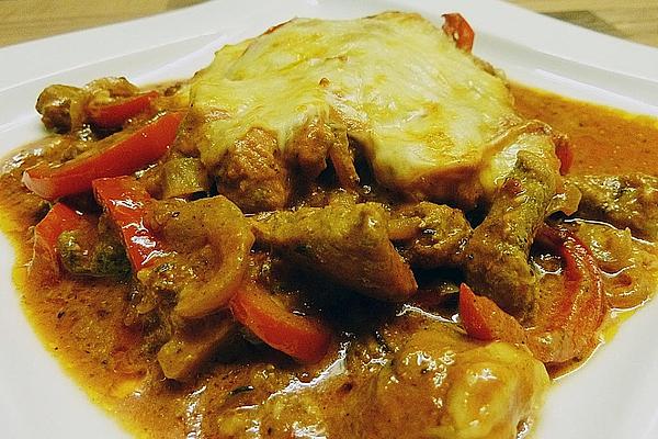 Gyros Casserole with Metaxa Sauce