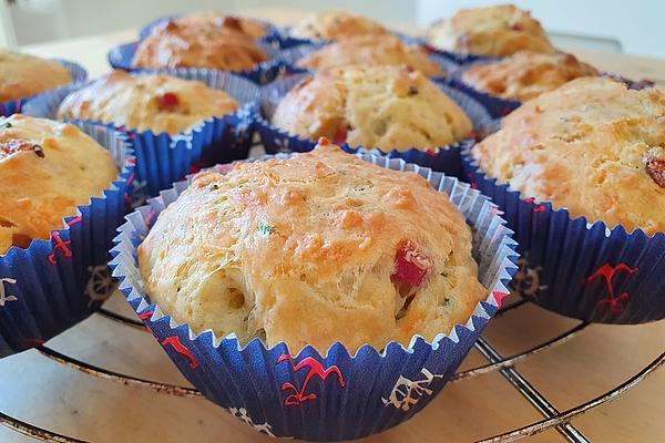 Hearty Bacon and Cheese Muffins