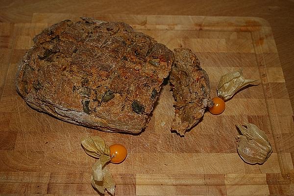 Hearty Olive – Onion – Bread for Barbecue Evening