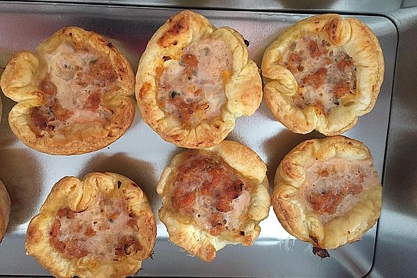 Hearty Puff Pastry – Minced Meat – Muffins