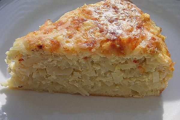 Herb Cake with Emmental Cheese