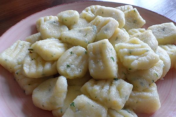 Herbal Gnocchi with Sage Butter