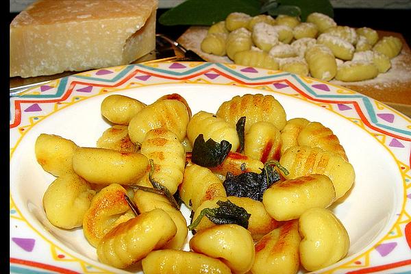 Homemade Gnocchi in Sage Butter