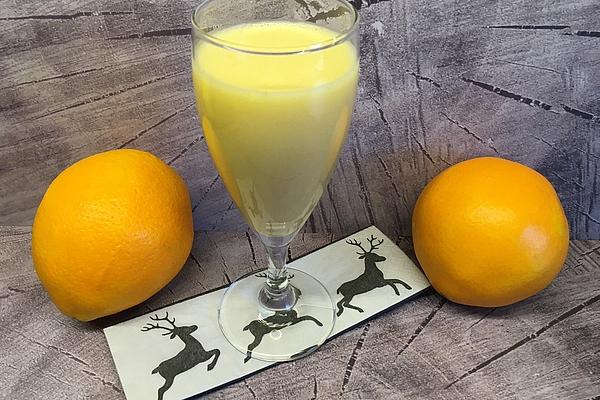 Homemade Orange – Eggnog