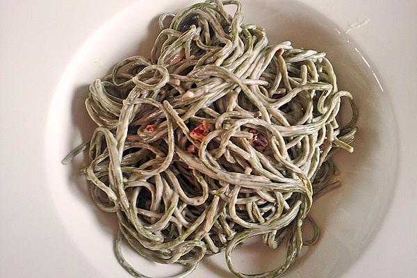 Homemade Wild Garlic Noodles