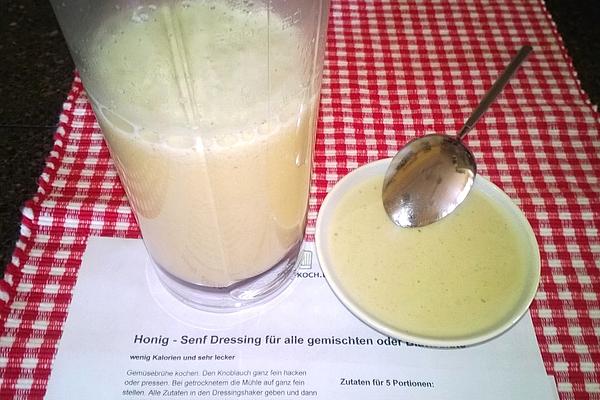 Honey Mustard Dressing for All Mixed or Leaf Salads