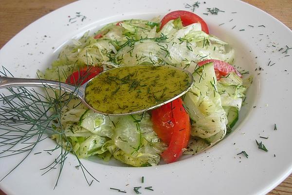 Honey Mustard Dressing with Dill