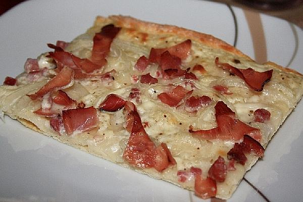 House-style Alsatian Tarte Flambée