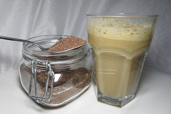 Ice Frappé Powder, Low in Calories, Made in Flash