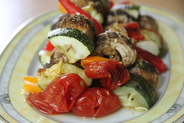 Illes Vegetable Skewers from Oven