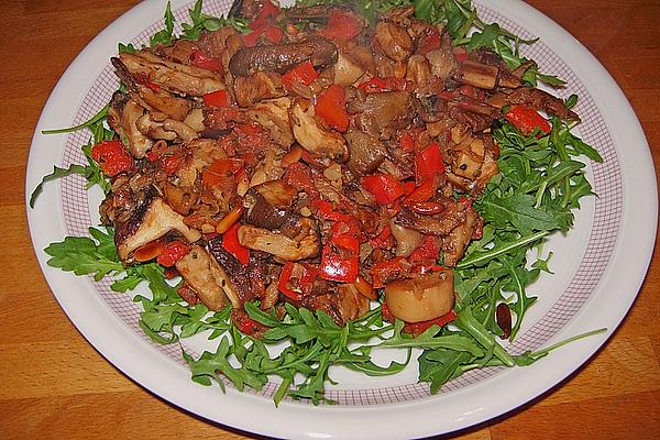 Italian Mushroom Pan with Herbs