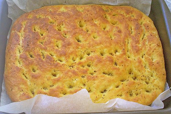 Italian Style Flat Potato Bread