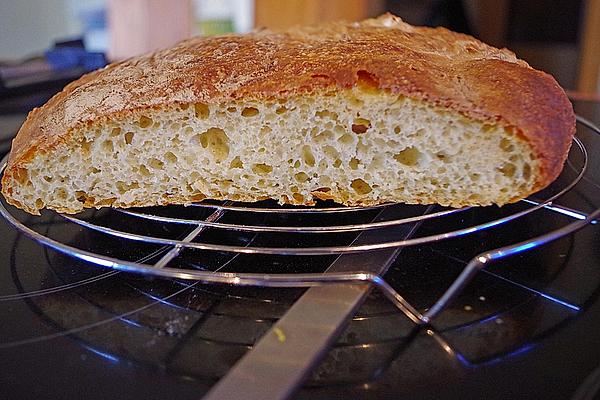 Italian White Bread Without Kneading