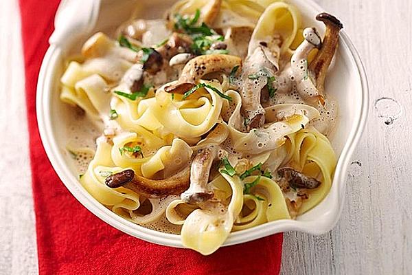 King Oyster Mushrooms with Pasta