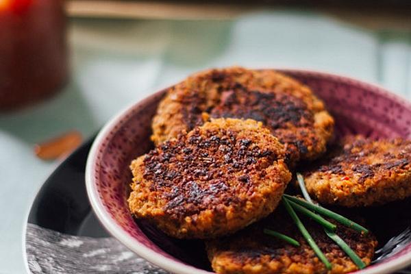 Kluntches Lupine Oatmeal Patties